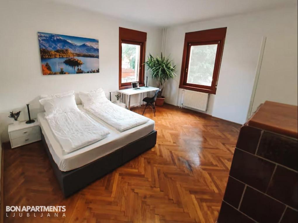 Huge Bbq Garden 2, Spacious Flat, Ac, Free Parking 2 Ljubljana Extérieur photo